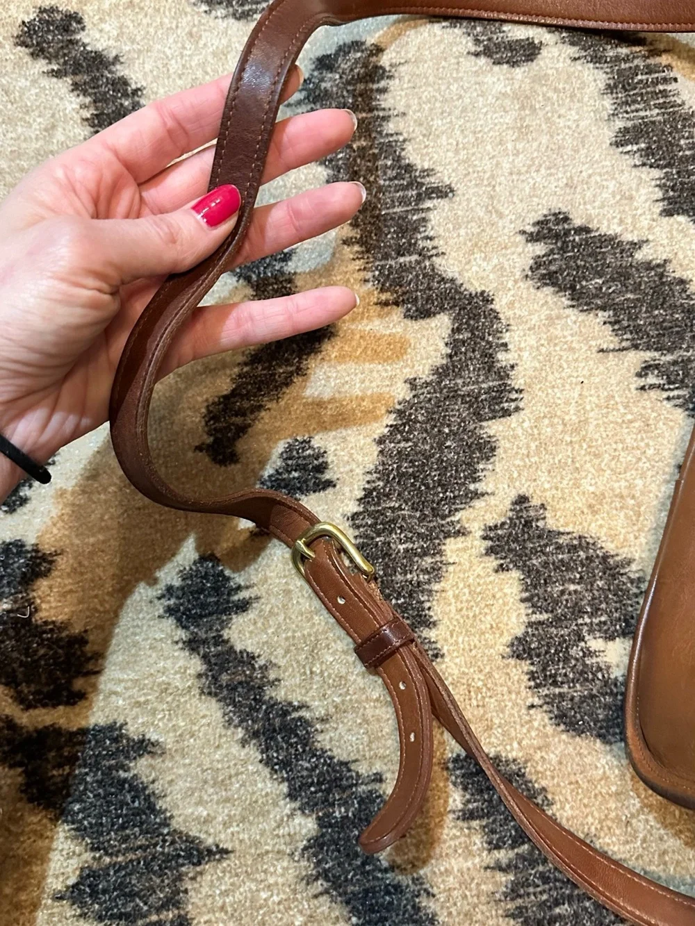 90’s Coach city bag crossbody vintage